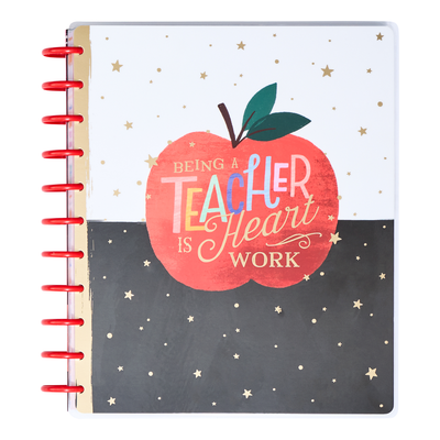 2024 Classroom Brights Teacher Happy Planner - Big Teacher Layout - 12 Months